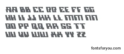 MicronianLeftalic-fontti