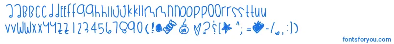 Bananasinpajamas Font – Blue Fonts