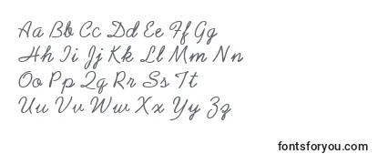 Schriftart AbrazoscriptsskRegular