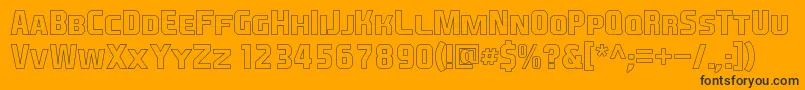Подробнее о шрифте EaSportsCoversSc1.5Outline Шрифт EaSportsCoversSc1.5Outline – чёрные шрифты на оранжевом фоне