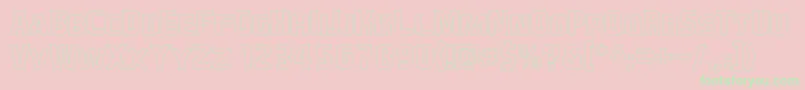 More about EaSportsCoversSc1.5Outline Font EaSportsCoversSc1.5Outline Font – Green Fonts on Pink Background