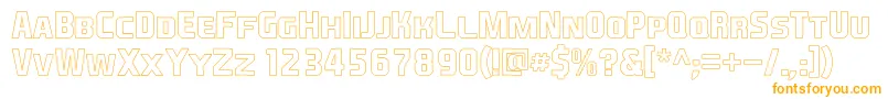 EaSportsCoversSc1.5Outline Font – Orange Fonts