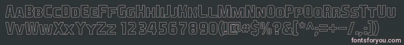 EaSportsCoversSc1.5Outline Font – Pink Fonts on Black Background
