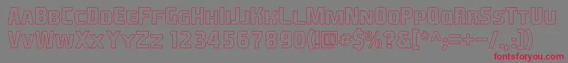 More about EaSportsCoversSc1.5Outline Font EaSportsCoversSc1.5Outline Font – Red Fonts on Gray Background