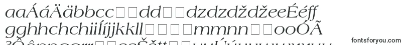 Шрифт CountrysideSsiItalic – словацкие шрифты
