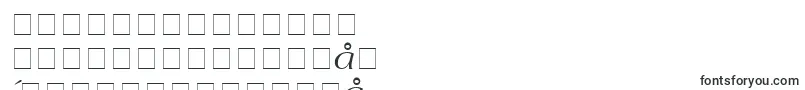 フォントCountrysideSsiItalic – 中国の文字（簡体字）