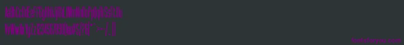 Syatm2 Font – Purple Fonts on Black Background