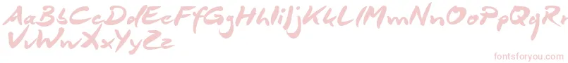 DeborstelBrushReduced Font – Pink Fonts