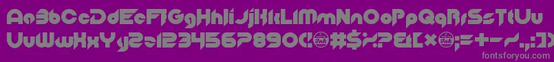 Подробнее о шрифте OfTheBlueColourOfHerEyes Шрифт OfTheBlueColourOfHerEyes – серые шрифты на фиолетовом фоне