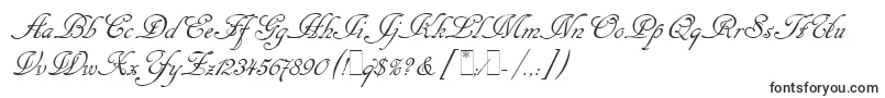 CancellarescaScriptLetPlain.1.0-Schriftart – Buchstaben-Schriften