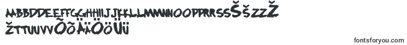 Bocciworksbold55Bold-Schriftart – estnische Schriften