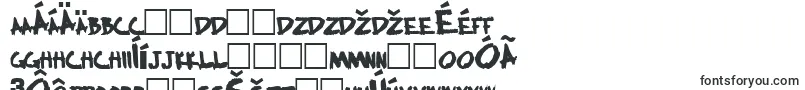 Bocciworksbold55Bold-Schriftart – slowakische Schriften