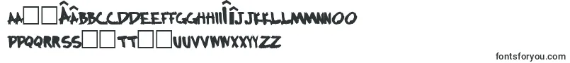 Bocciworksbold55Bold-Schriftart – rumänische Schriften