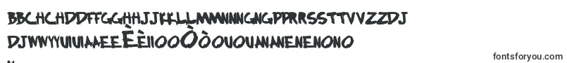Bocciworksbold55Bold-Schriftart – kreolische Schriften