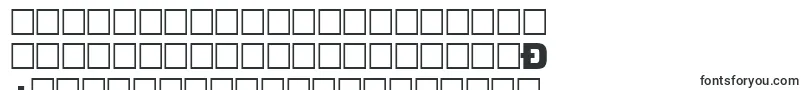 フォントBocciworksbold55Bold – タタール文字