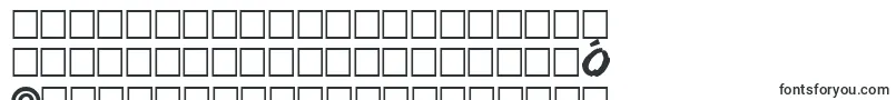 Bocciworksbold55Bold-Schriftart – uigurische Schriften