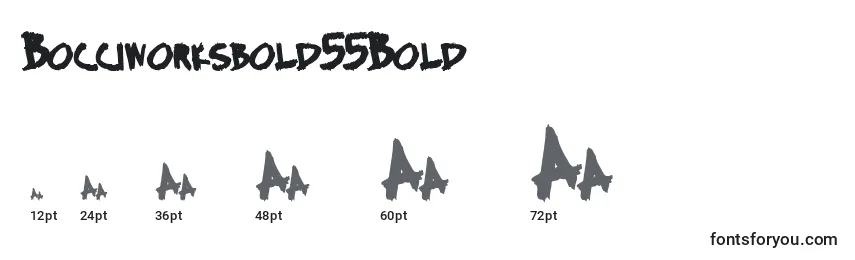 Bocciworksbold55Bold Font Sizes