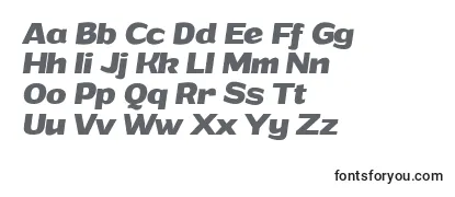 GrandibolditalicPersonalUse-fontti