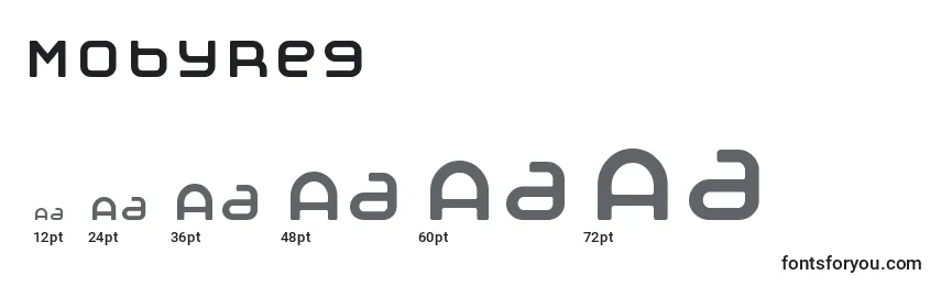 MobyReg Font Sizes
