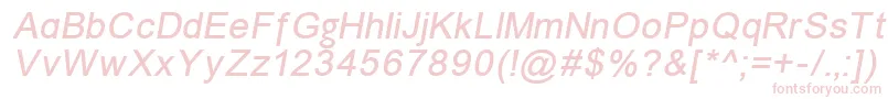 Unkoi8i Font – Pink Fonts on White Background