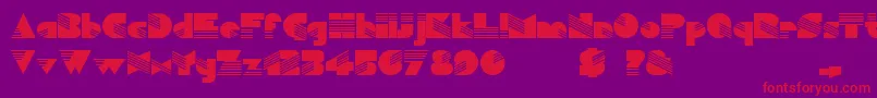 Más sobre la fuente BadLuck1 fuente BadLuck1 – Fuentes Rojas Sobre Fondo Morado