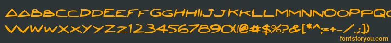 More about Jettafb Font Jettafb Font – Orange Fonts on Black Background