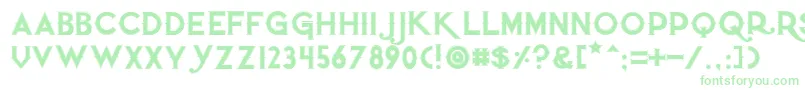 Quietthiefoutlinedtight Font – Green Fonts