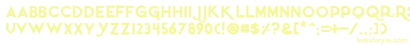 Quietthiefoutlinedtight Font – Yellow Fonts