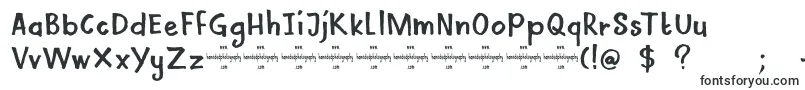 DkMamaBear-fontti – Alkavat D:lla olevat fontit