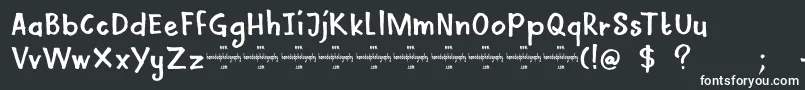 DkMamaBear Font – White Fonts