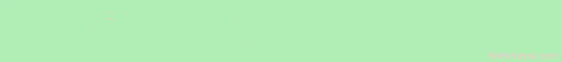 フォントFirasanscondensedTwo – 緑の背景にピンクのフォント