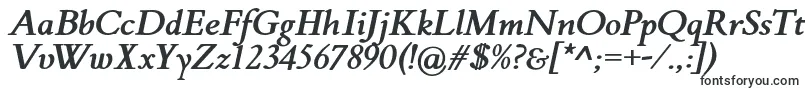FlankerGriffoItalicBold Font – Fonts for Adobe Illustrator