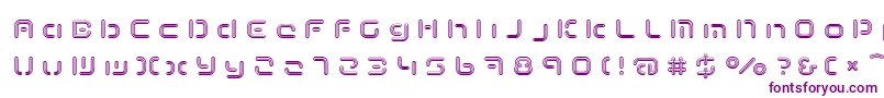 TermRegccc Font – Purple Fonts on White Background