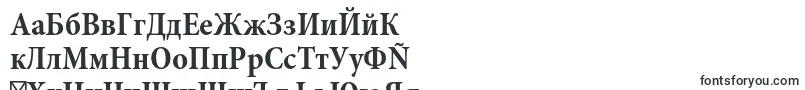 MinionproBoldcn-Schriftart – bulgarische Schriften