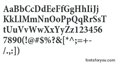  MinionproBoldcn font