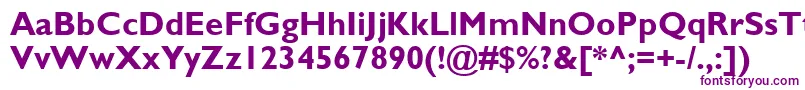 GillSansMtBold Font – Purple Fonts