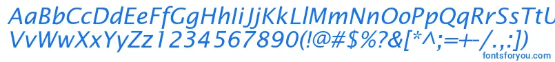 OfficetypesansItalic Font – Blue Fonts