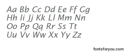 OfficetypesansItalic Font