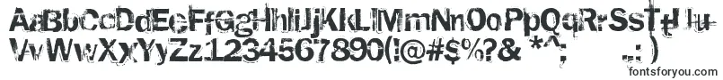 RustedPlastic Font – Fonts for advertising