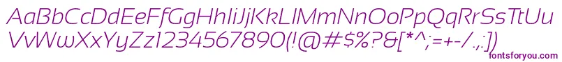 SansationLightItalic Font – Purple Fonts