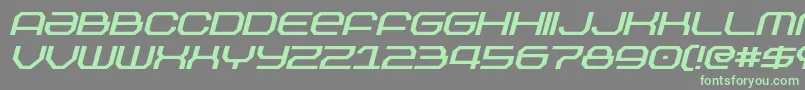 Saiba mais sobre a fonte OutlandItalic Fonte OutlandItalic – fontes verdes em um fundo cinza