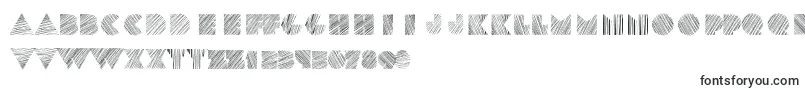 Kstexture-Schriftart – Quadratische Schriften