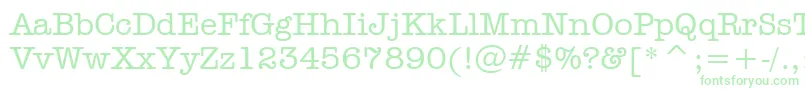 AmericanTypewriterMediumBt Font – Green Fonts