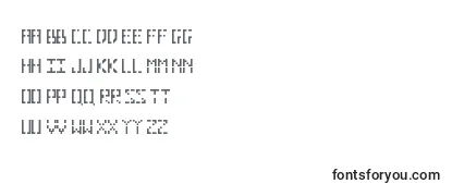 Обзор шрифта Pixelhole