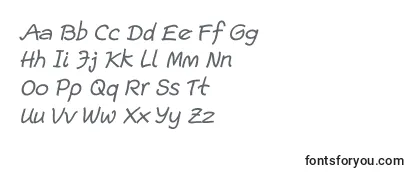 EscriptLtItalic Font