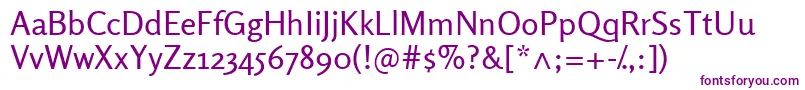 RosarioRegular Font – Purple Fonts