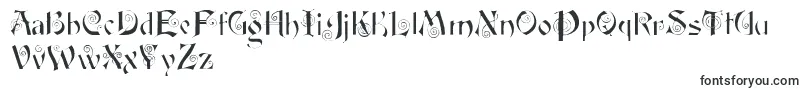 Шрифт Fairyscrolldisplay – праздничные шрифты