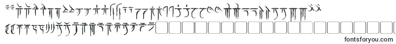 Iokharic Font – Elvish Fonts
