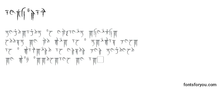 Iokharic Font