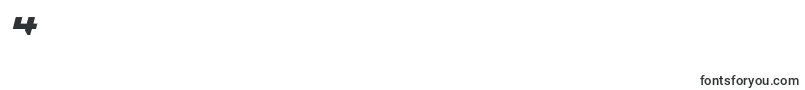 Royalsamuraicondital Font – Fonts for Digit 4